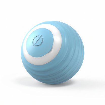 Pelota interactiva automática para gatos · Lisa · Azul