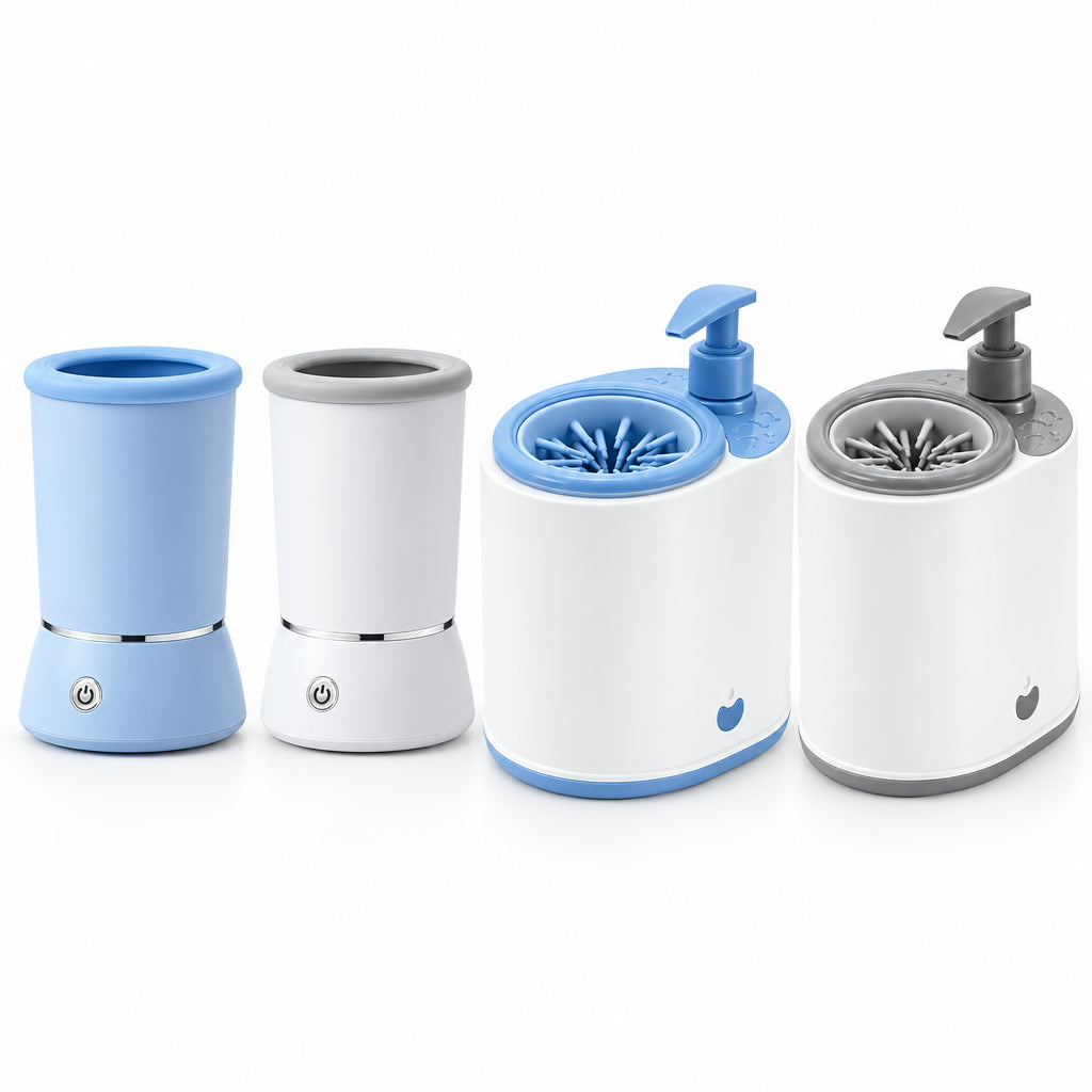 Lavapatas eléctrico: modelos vaso y con dosificador de jabón